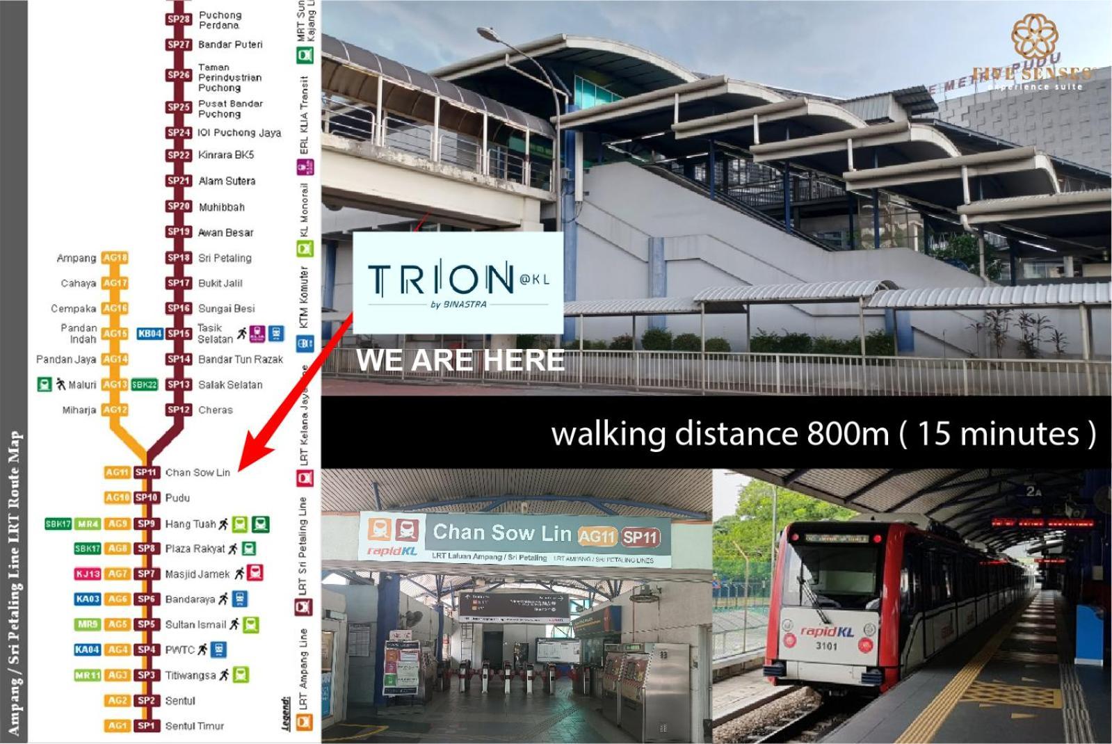Trion Kuala Lumpur By Five Senses Apartment Luaran gambar